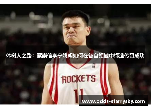 体树人之路：蔡崇信李宁姚明如何在各自领域中缔造传奇成功