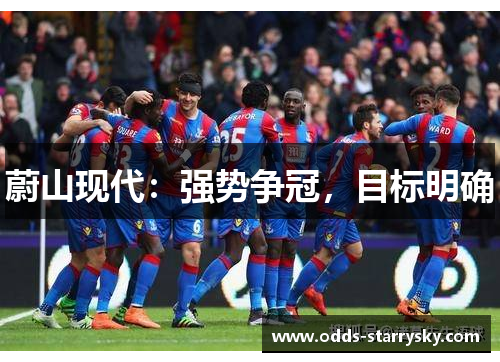 蔚山现代：强势争冠，目标明确